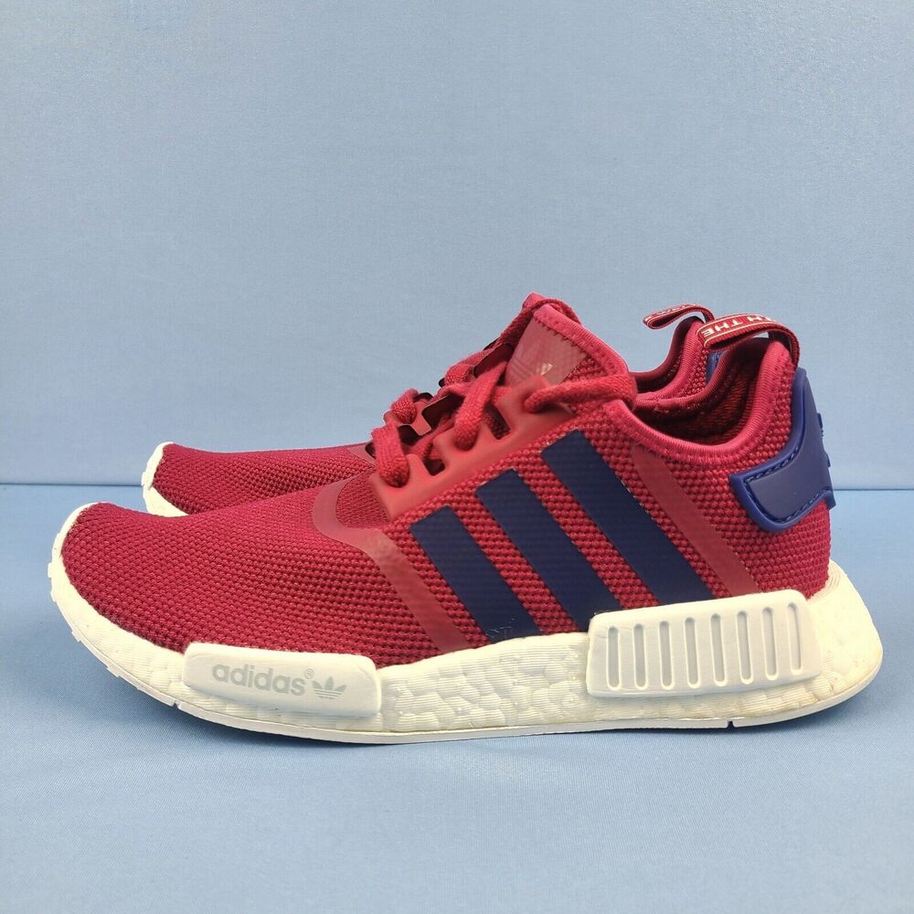 Adidas Kids Sneakers GS Size 7 NMD_R1 J Raspberry Blue Unity Pink Shoes S80205